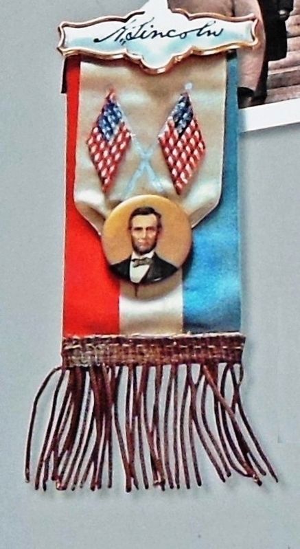 Marker detail: Commemorative Ribbon. Click for full size. Marker detail: Commemorative Ribbon image. Click for full size.