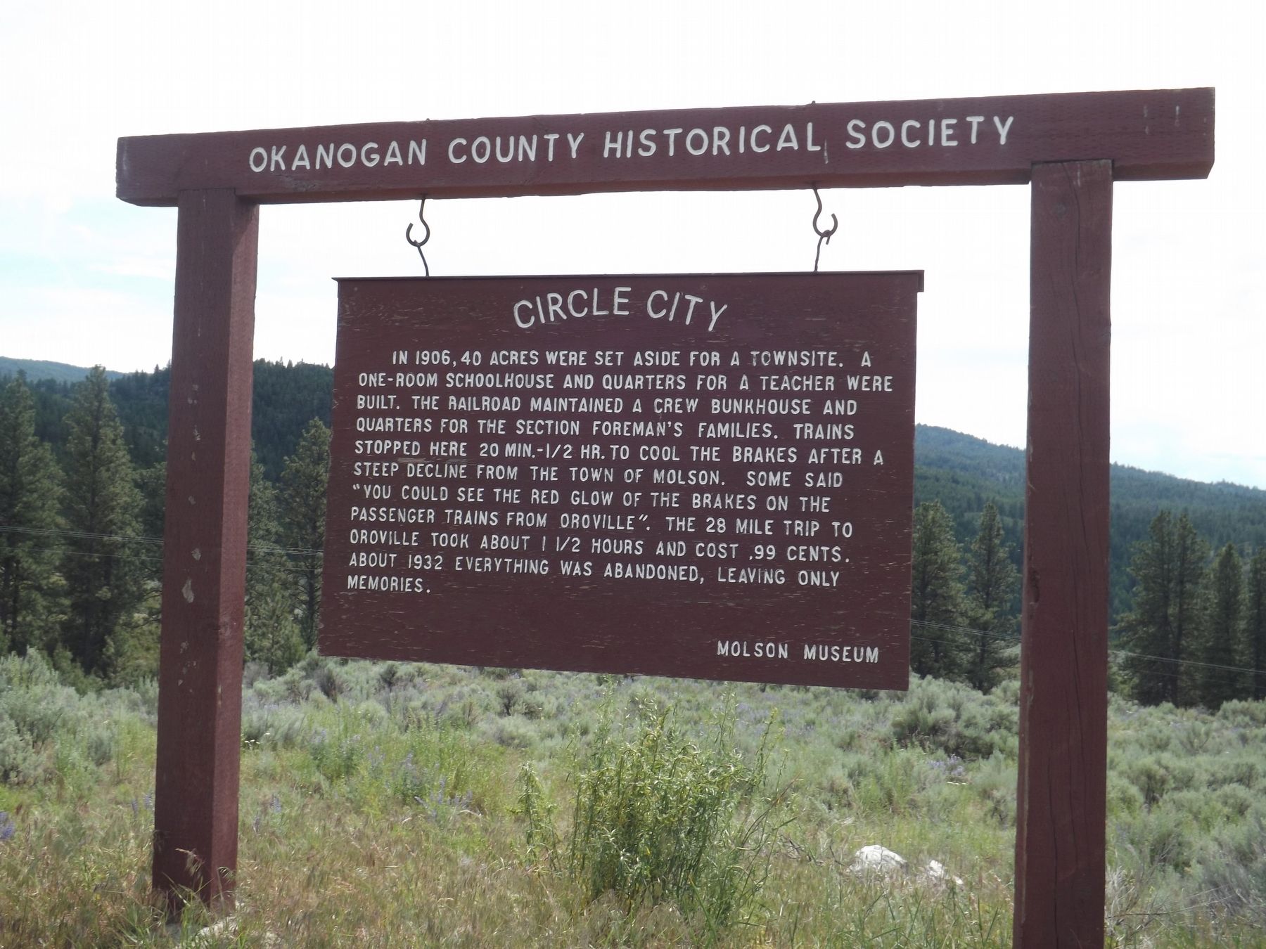 Circle City Marker image. Click for full size.