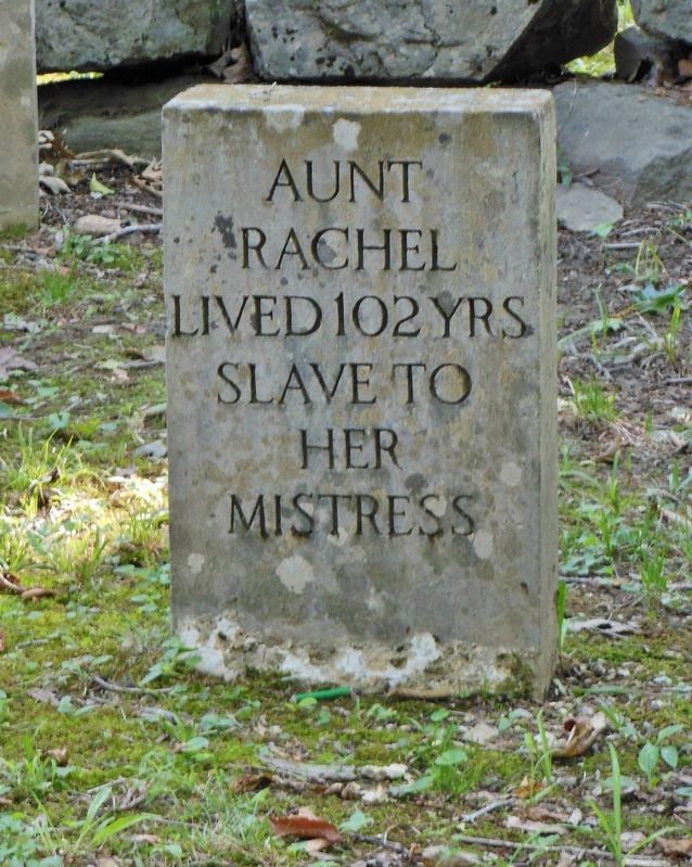Aunt Rachel Gravesite image. Click for full size.