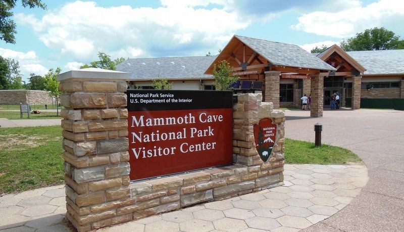 Mammoth Cave National Park Entrance image. Click for full size.