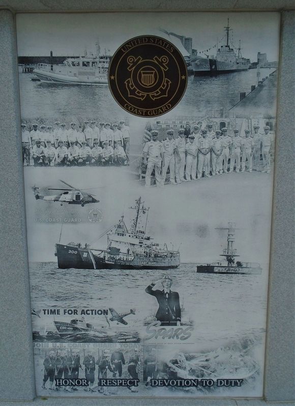 War Memorial - US Coast Guard image. Click for full size.