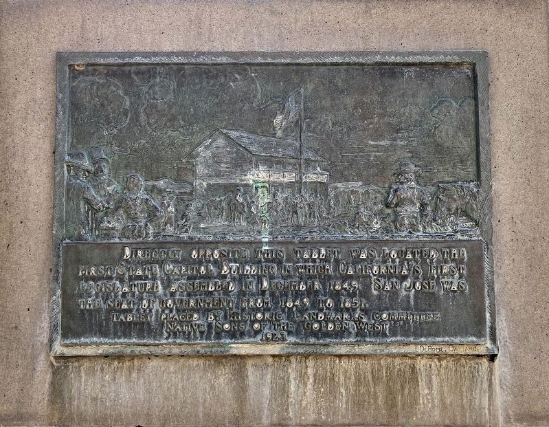 First State Capitol Building Marker image. Click for full size.