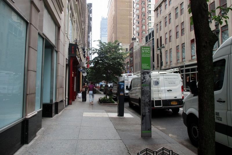 33rd Street Between Fifth Avenue and Broadway wayside venue image. Click for full size.