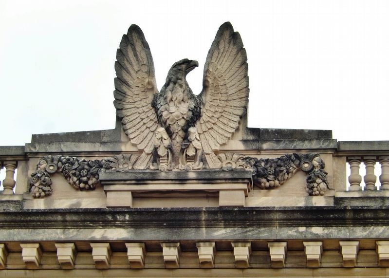 Old Watertown Post Office (<i>eagle above entrance</i>) image. Click for full size.
