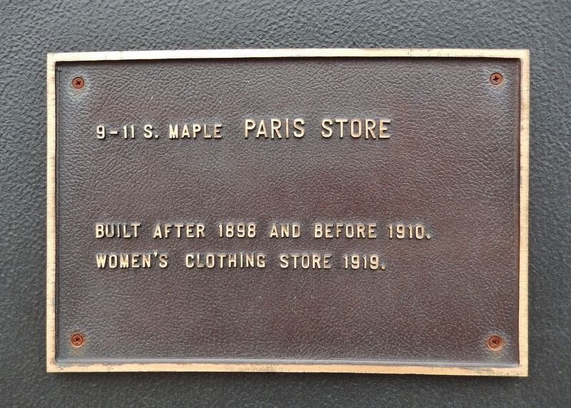 Paris Store Marker image. Click for full size.