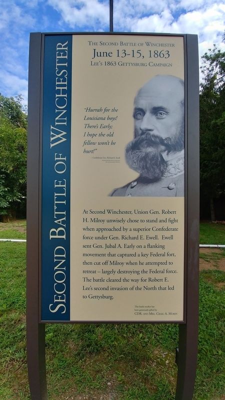 The Second Battle of Winchester image. Click for full size.