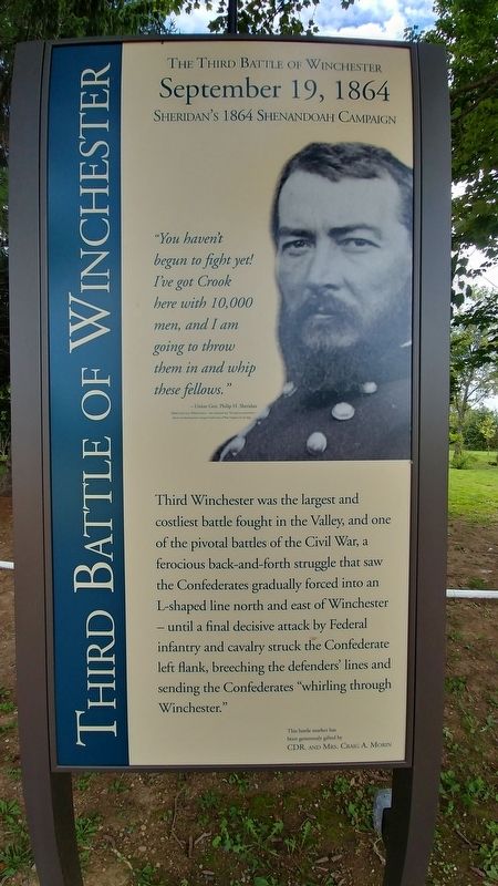 The Third Battle of Winchester image. Click for full size.