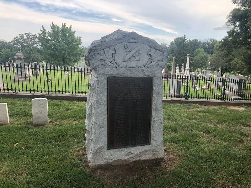 Burial Place of Twenty-Nine Confederate Soldiers Marker image. Click for full size.