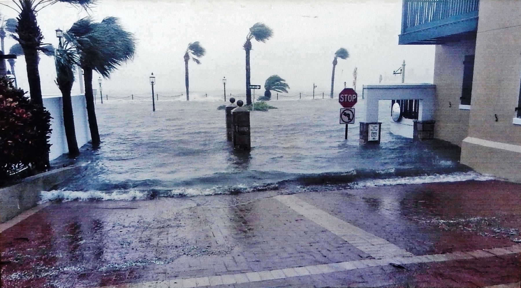 Marker detail: Hurricane Matthew Flooding at this Location image. Click for full size.