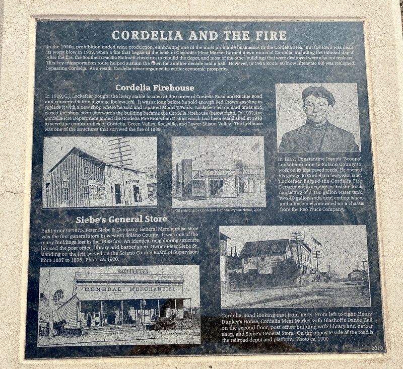 Cordelia and the Fire Marker image. Click for full size.