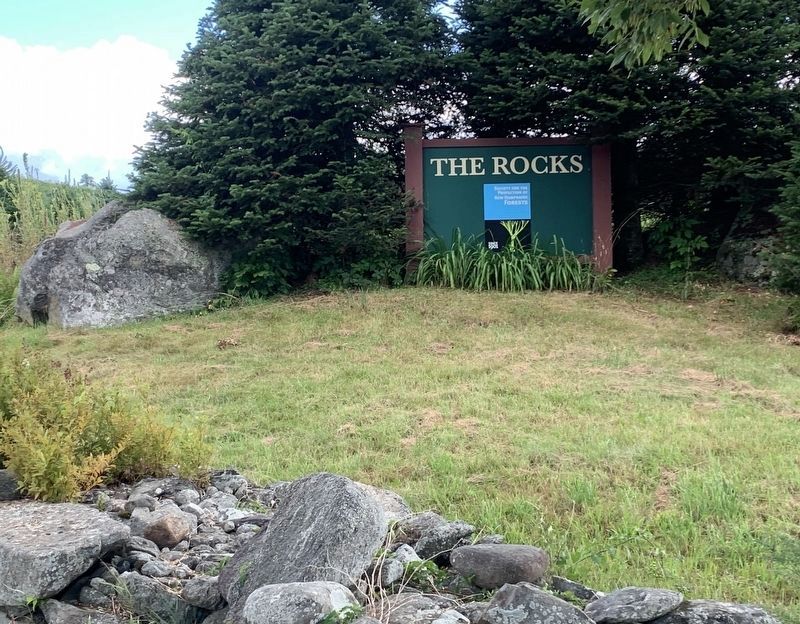 Frances Glessner Lee Marker is Located at The Rocks. Click for full size. Frances Glessner Lee Marker is Located at The Rocks image. Click for full size.