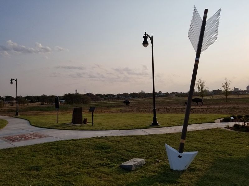 Quanah Parker Trail Marker. Click for full size. Quanah Parker Trail Marker image. Click for full size.