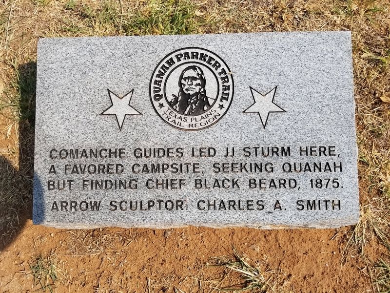 Quanah Parker Trail Marker. Click for full size. Quanah Parker Trail Marker image. Click for full size.