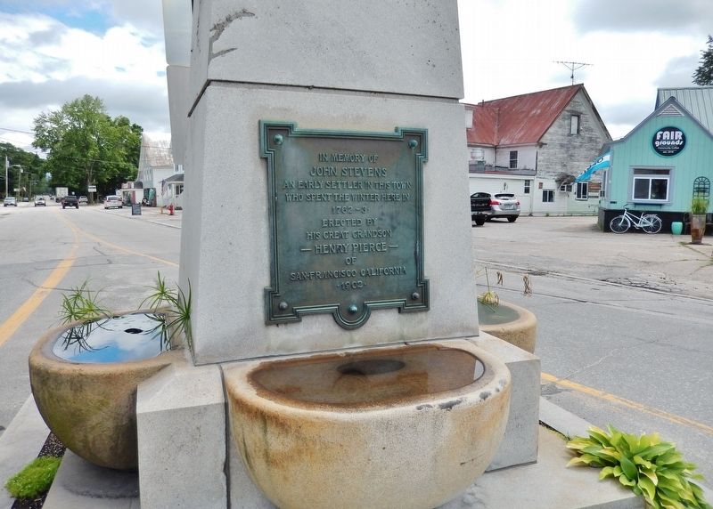 John Stevens Marker image. Click for full size.