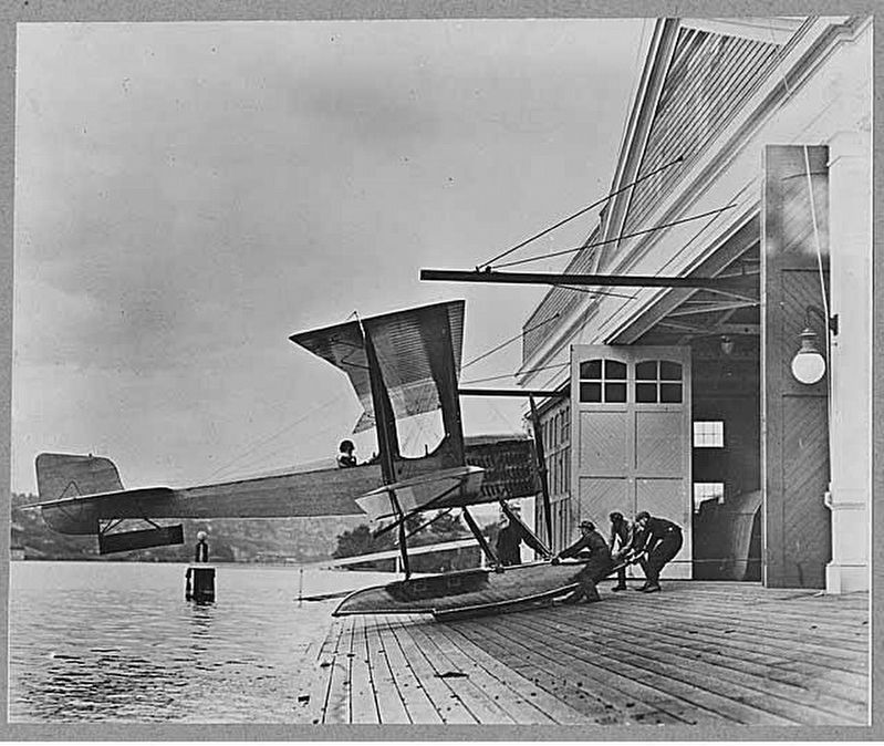 Boeing's Lake Union Seaplane Hangar image. Click for full size.