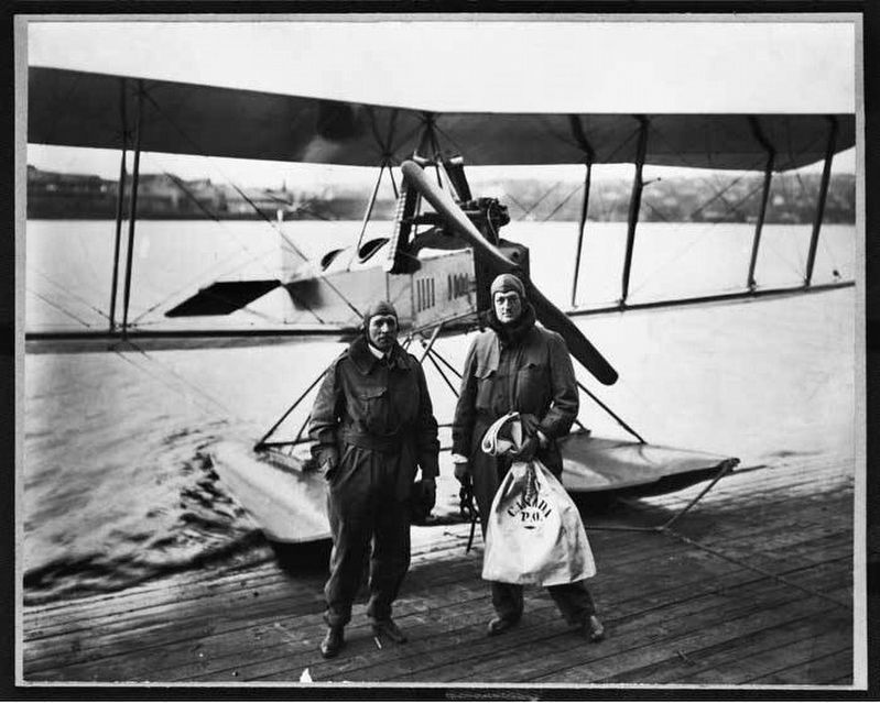 Boeing and Hubbard at the Lake Union Hangar image. Click for full size.