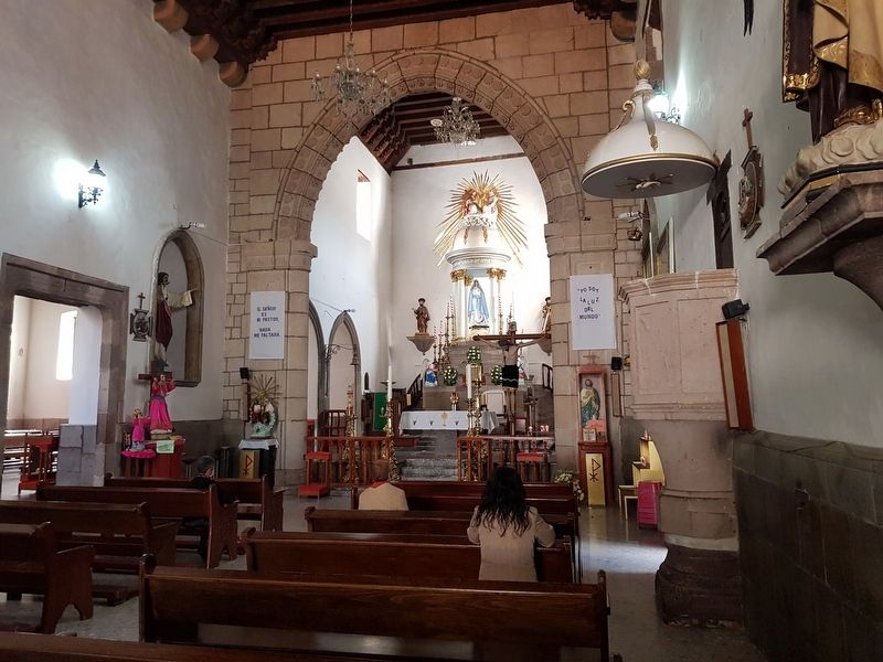The Altar of the Church of San Pedro and San Pablo image. Click for full size.
