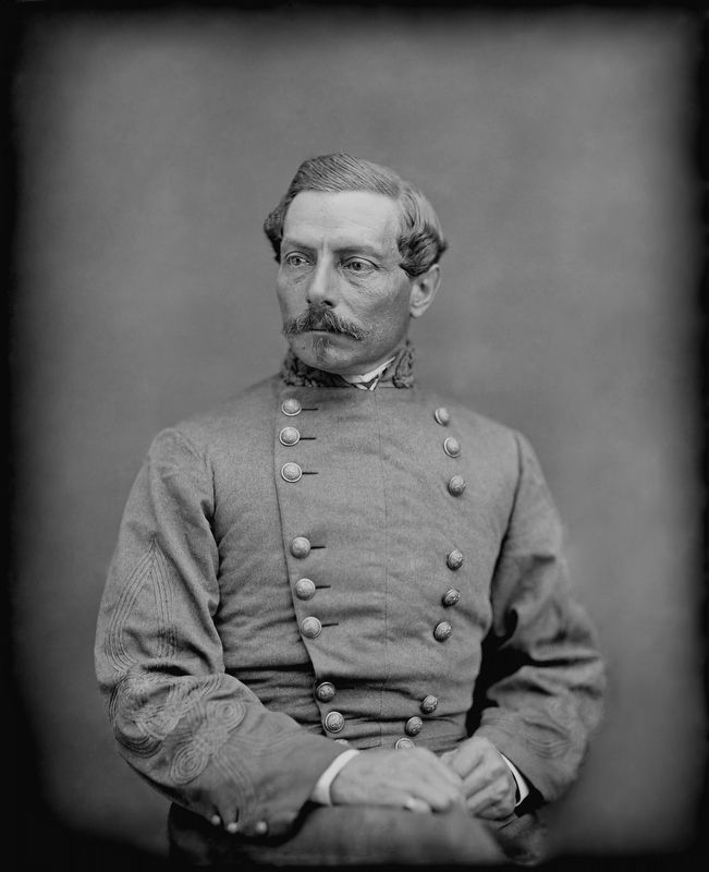 Gen. P.G.T. Beauregard, C.S.A. image. Click for full size.