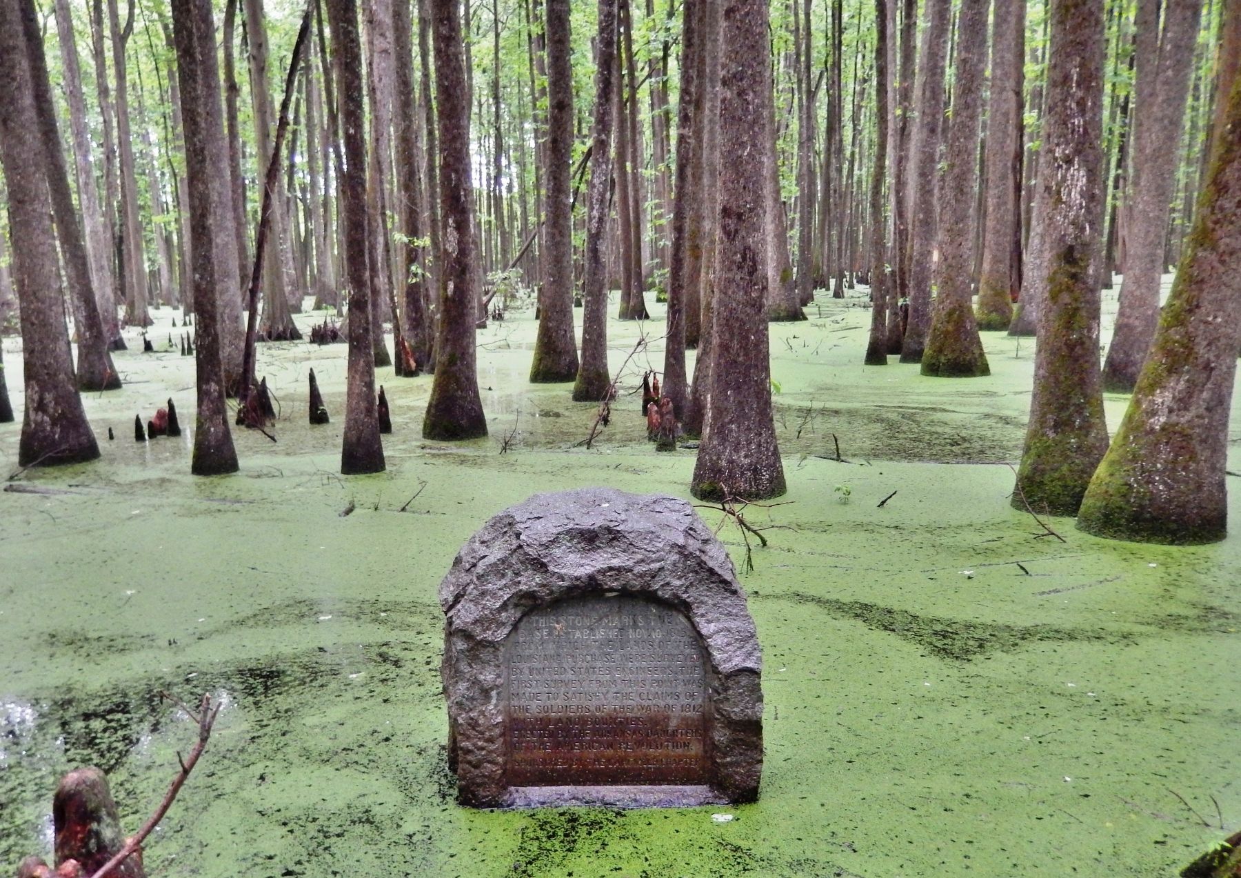 "Initial Point" Monument. Click for full size. "Initial Point" Monument image. Click for full size.