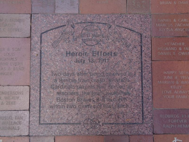 Heroic Efforts Marker image. Click for full size.