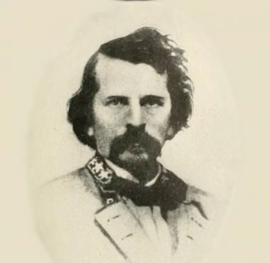 Gen. Earl Van Dorn, C.S.A. image. Click for full size.