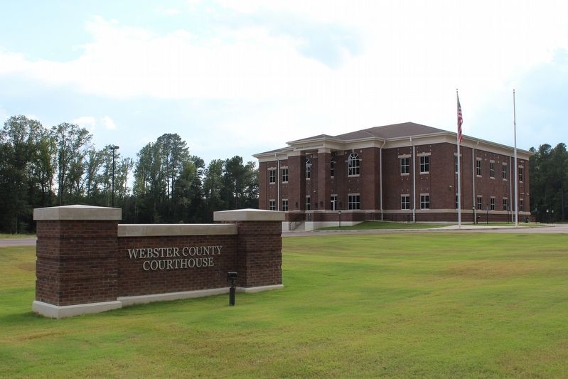 The New Webster County Courthouse image. Click for full size.
