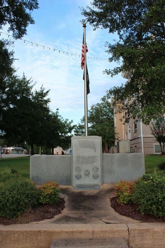 Chickasaw County Veterans Memorial image. Click for full size.