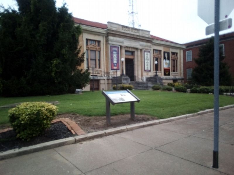 Area around Marker and building it's in front of image. Click for full size.