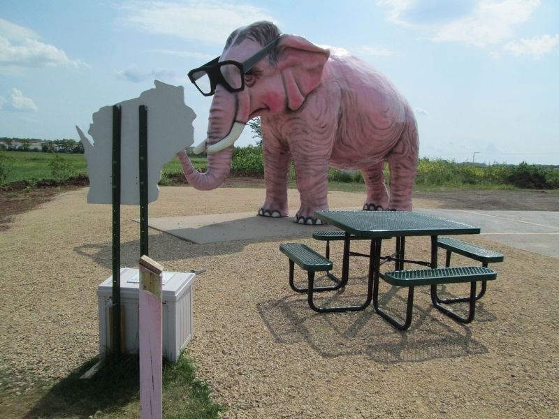 The Story of the Pink Elephant Marker image. Click for full size.