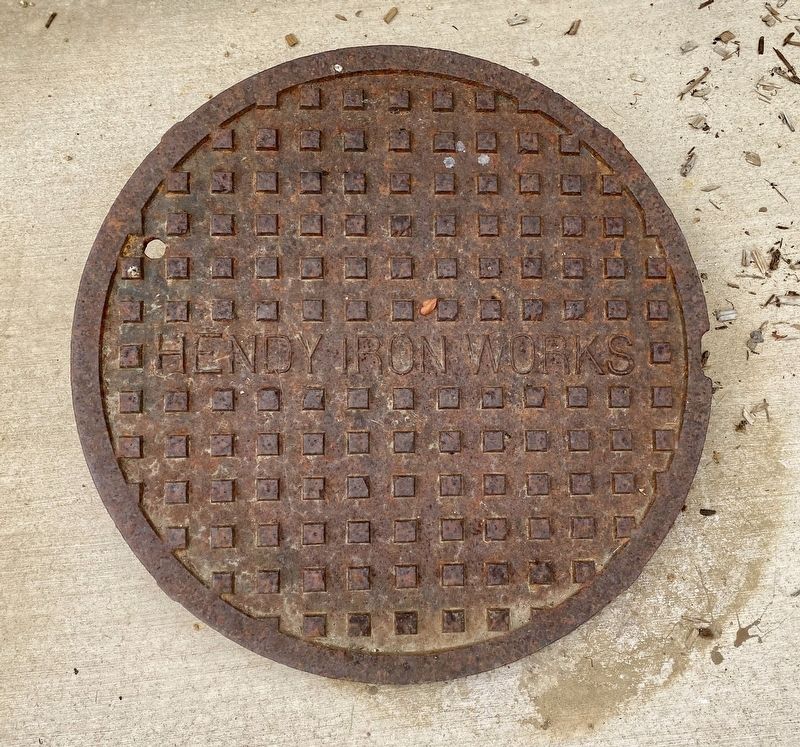 Hendy Manhole Cover image. Click for full size.