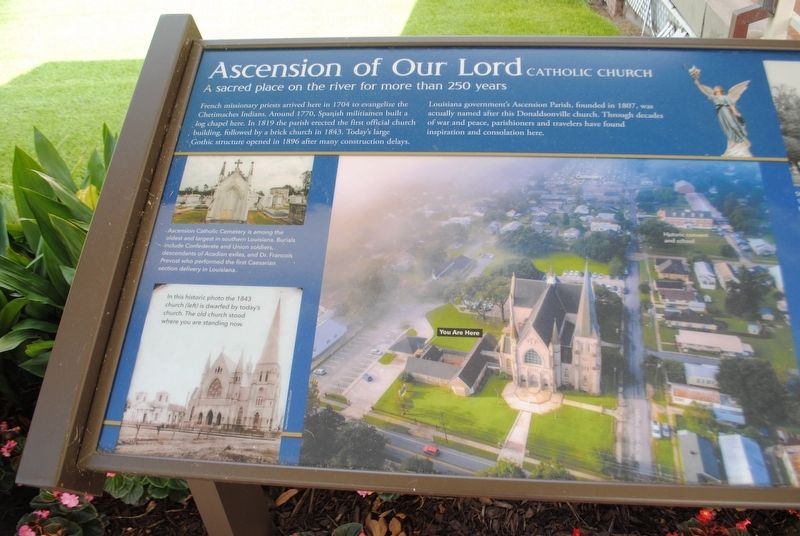 Ascension Of Our Lord Catholic Church Marker image. Click for full size.