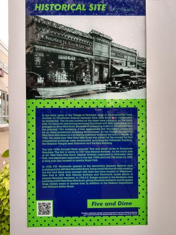 Five and Dime Marker image. Click for full size.
