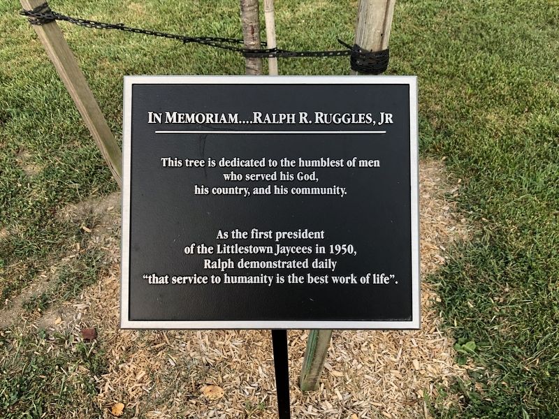 In Memoriam....Ralph R. Ruggles, Jr Marker image. Click for full size.