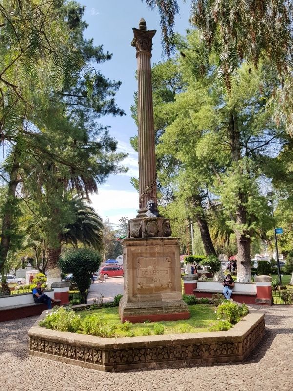 Benito Juárez Memorial image. Click for full size.