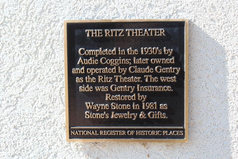 The Ritz Theater Marker image. Click for full size.