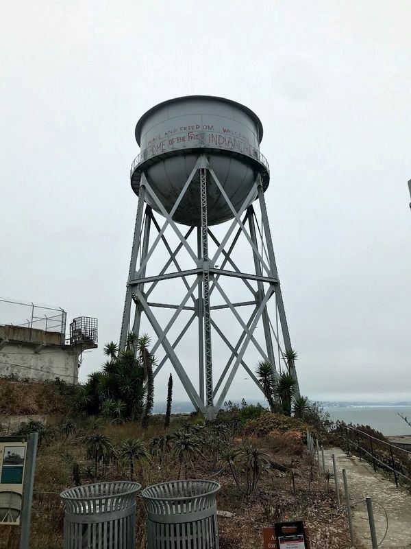 A view of the Water Tower and Marker. Click for full size. A view of the Water Tower and Marker image. Click for full size.