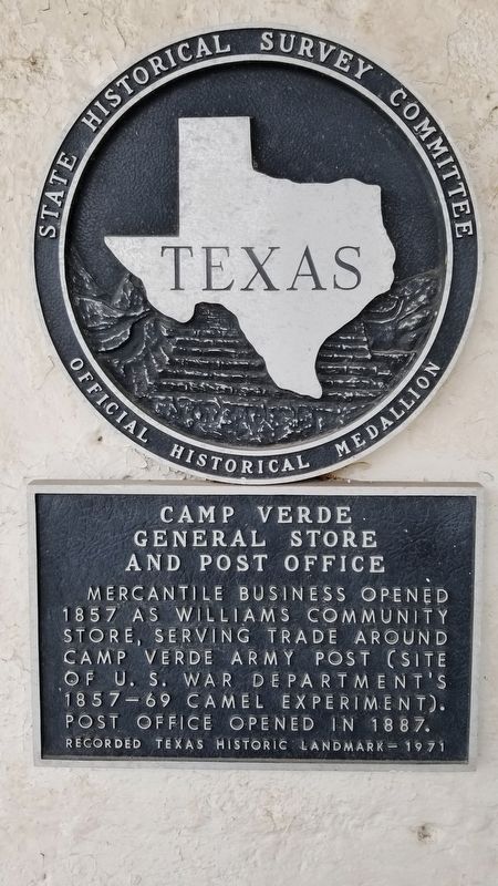 Camp Verde General Store and Post Office Marker image. Click for full size.