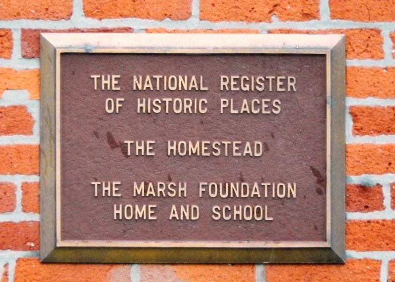 The Homestead Marker image. Click for full size.