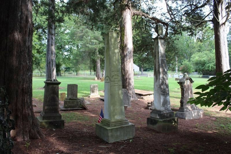 Grave site of Dr. Jack Shackelford in Courtland Cemetery image. Click for full size.