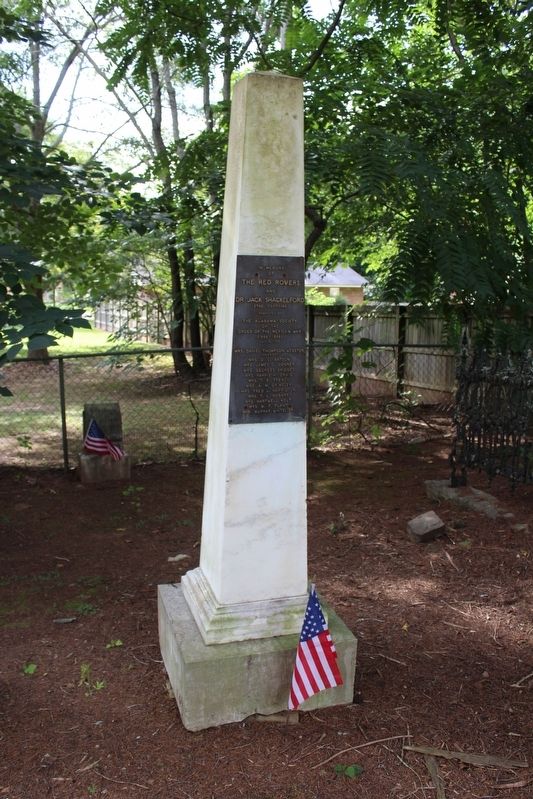Grave site of Dr. Jack Shackelford in Courtland Cemetery image. Click for full size.
