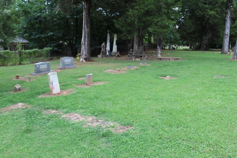 Courtland Cemetery - Grave of Union soldier in foreground.. Click for full size. Courtland Cemetery - Grave of Union soldier in foreground. image. Click for full size.
