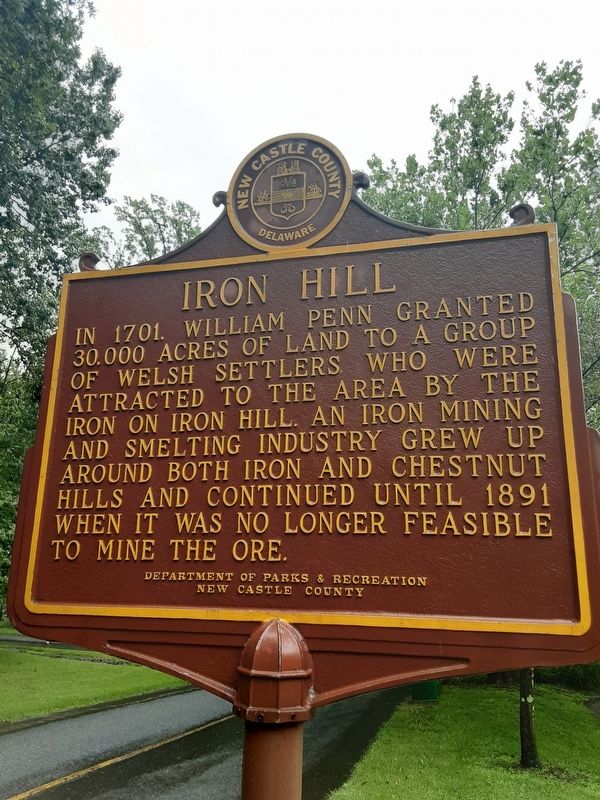 Iron Hill Marker image. Click for full size.