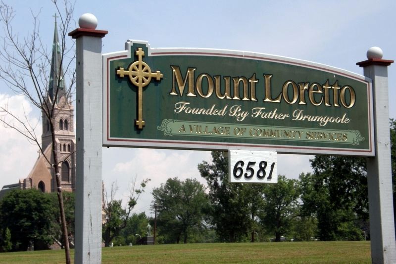 Mount Loretto image. Click for full size.