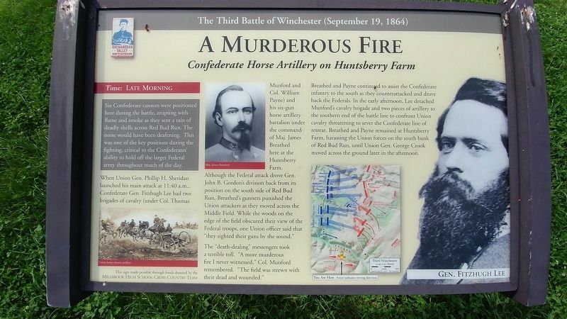 A Murderous Fire Marker image. Click for full size.