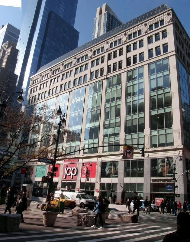 The Manhattan Mall, formerly Gimbels. Click for full size. The Manhattan Mall, formerly Gimbels image. Click for full size.