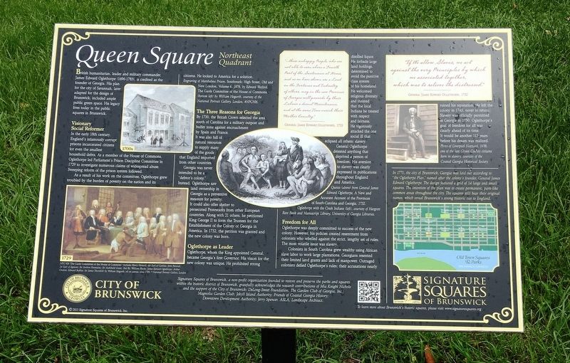 Queen Square Marker. Click for full size. Queen Square Marker image. Click for full size.