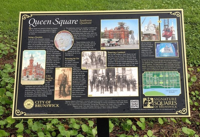 Queen Square Marker image. Click for full size.