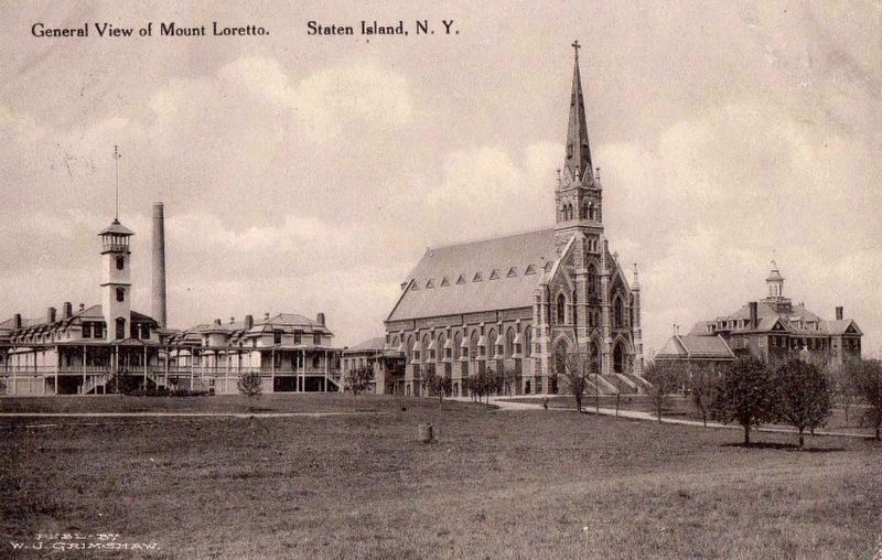 Mount Loretto, once upon a time.. Click for full size. Mount Loretto, once upon a time. image. Click for full size.