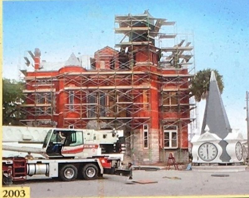 Center right): Renovation of the Old City Hall Building 2003. Click for full size. Center right): Renovation of the Old City Hall Building 2003 image. Click for full size.