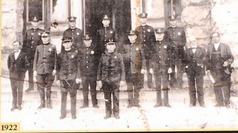 (Center Bottom) Brunswick Police Department 1922. Click for full size. (Center Bottom) Brunswick Police Department 1922 image. Click for full size.